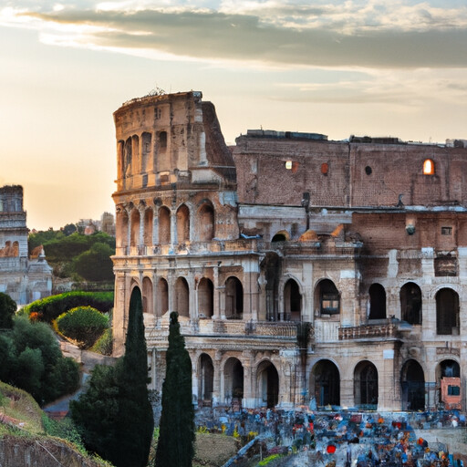 קומת הארנה בקולוסיאום: סמל לכוחה ולדומיננטיותה של רומא